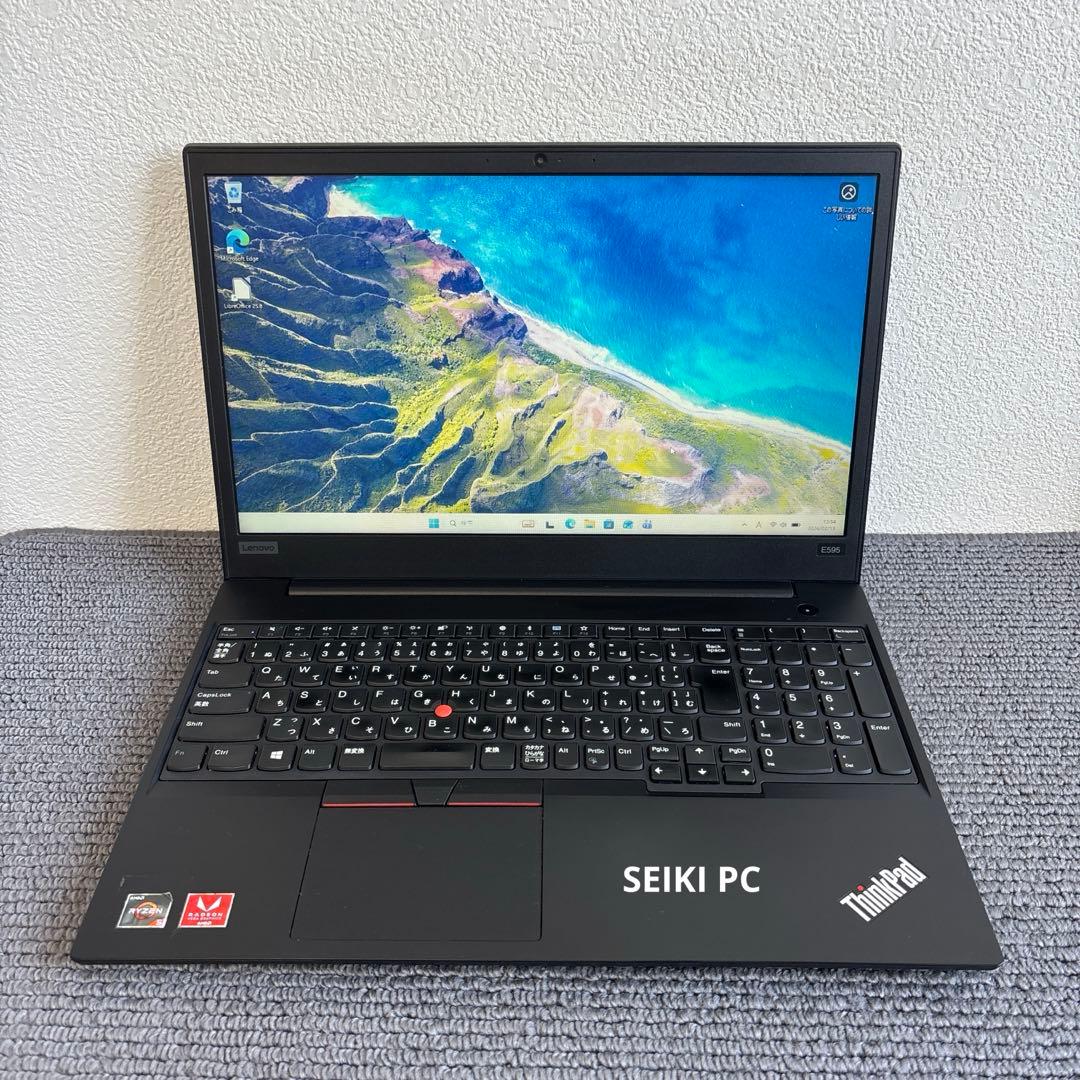 Windowsノート本体 lenovo thinkpad E595 AMD Ryzen 5 3500U