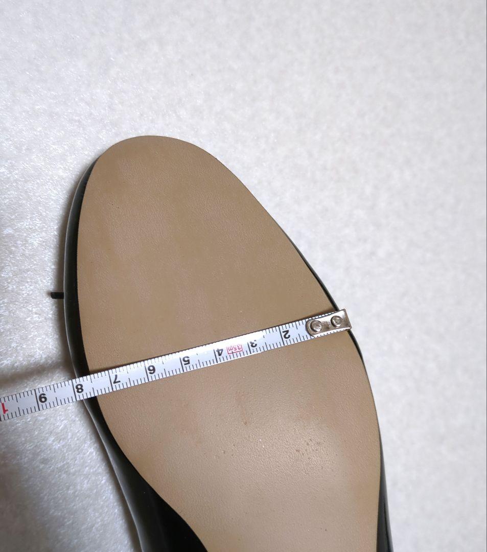 ユナイテッドアローズ　Odette e Odile ブラックバレーシューズ 24