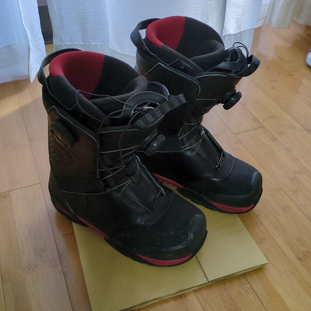 【値下げ】SALOMON　26.5センチ スノーボードブーツ　ダブルボア