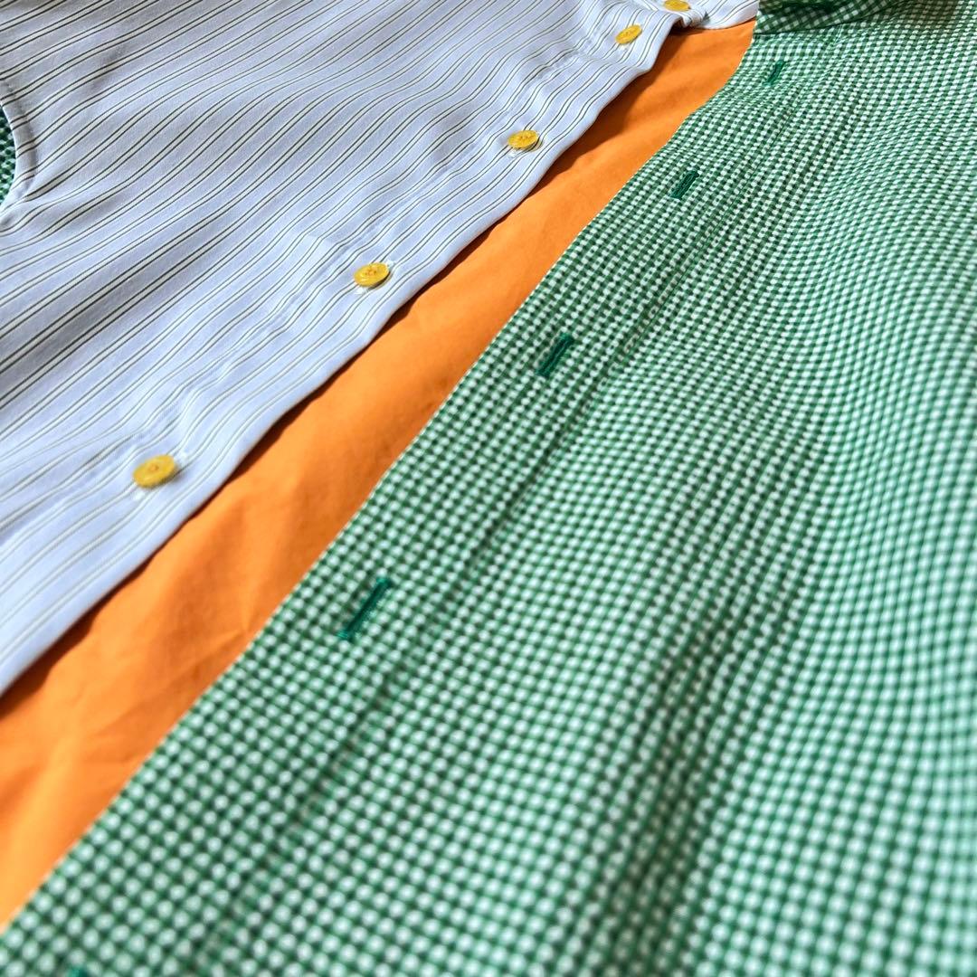 ENFOLD エンフォルド サッカーギンガム ホールSHIRT