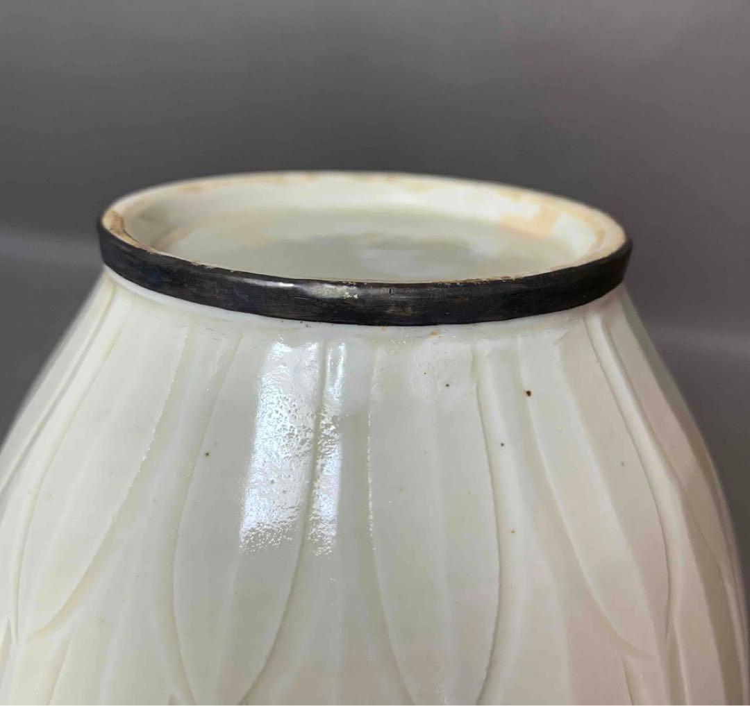 中国 連弁紋瓶　u6220721