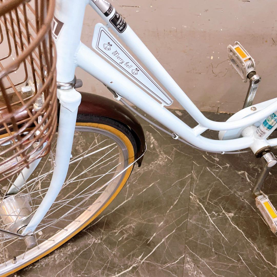 【960】《限定価格 》子供用自転車 子供車マルイシ Merry Bell 水色
