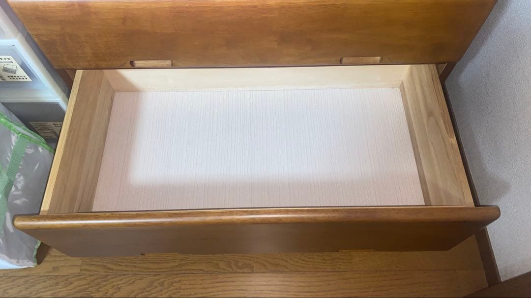 ダークブラウン木製チェスト 10個引き出し