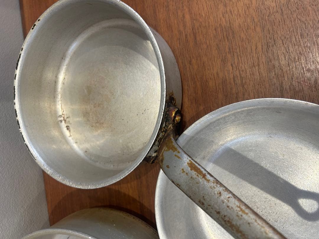 フライパン　4点セット　業務用　アカオアルミ　ホクア