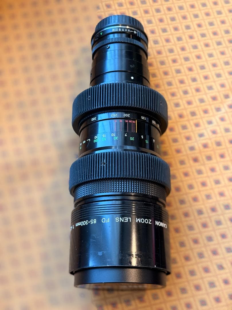 レンズ(ズーム) Canon FD Zooms cine-mod EF