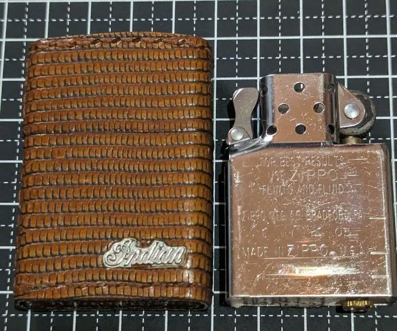 リザード蜥蜴革巻きジッポっぽ〜　オマケ付き