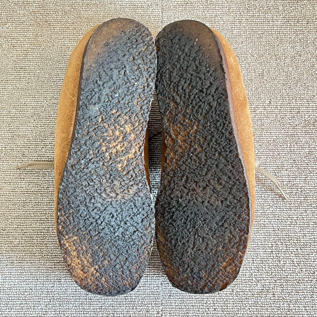 クラークス ワラビー Clarks ライトブラウン スエード UK7.5