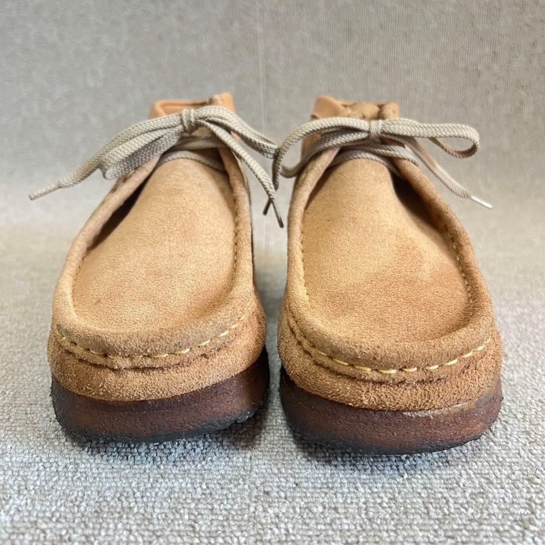 クラークス ワラビー Clarks ライトブラウン スエード UK7.5