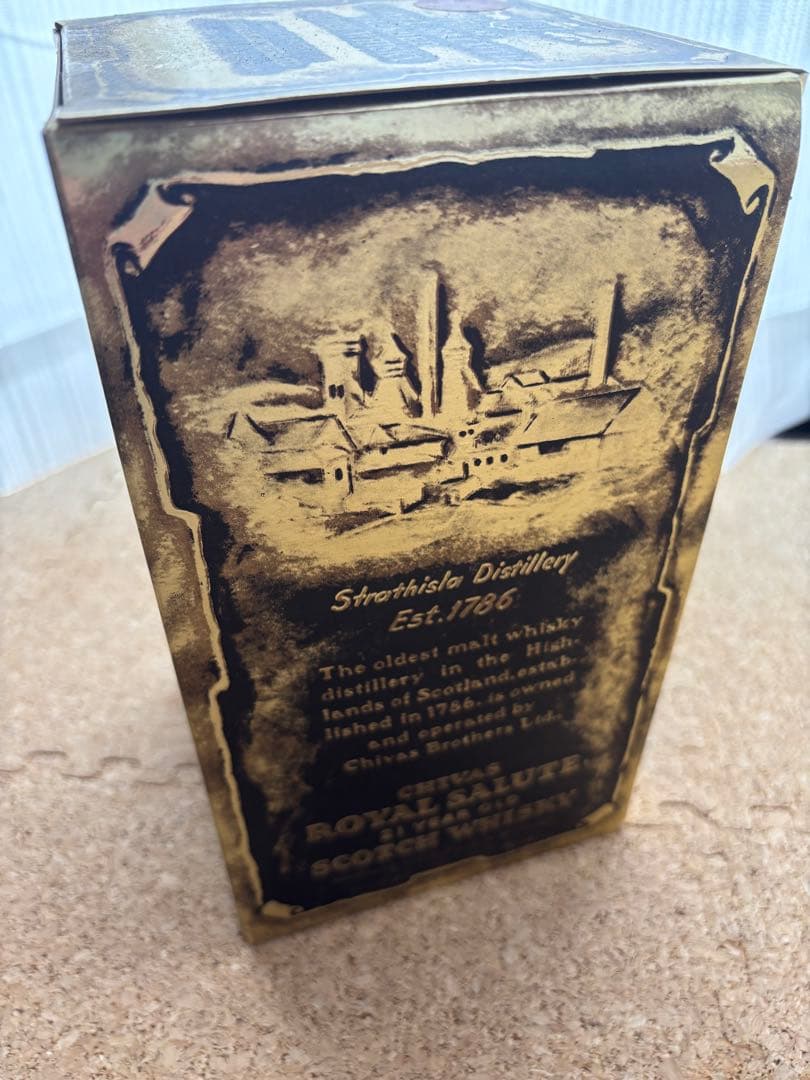 【古酒】ロイヤルサルート 21年 スコッチウイスキー　赤　最終値下げ