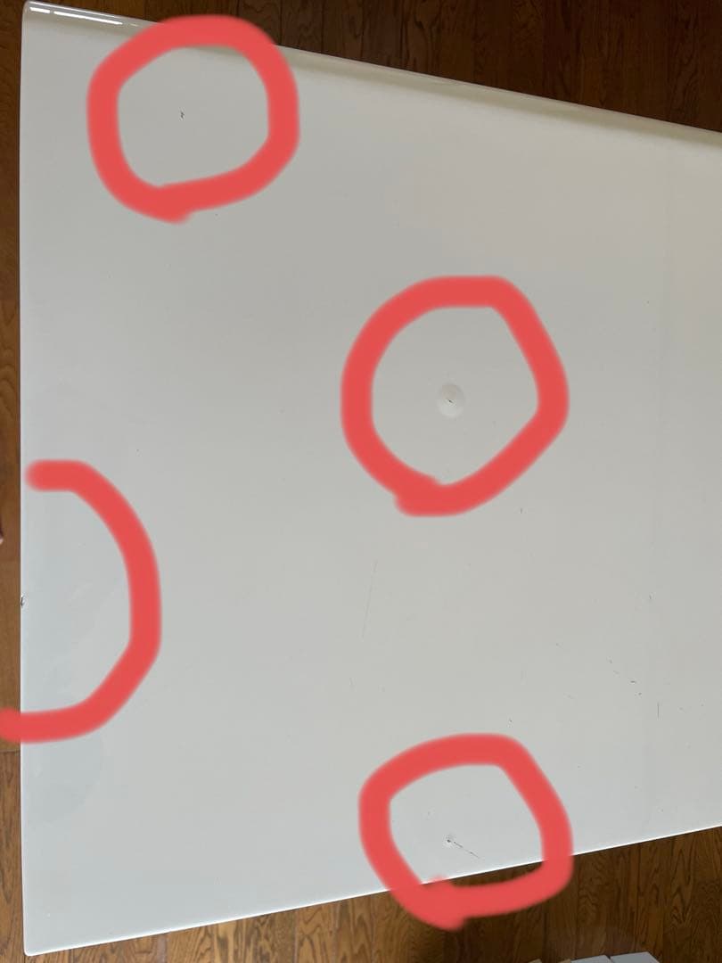 ニトリバーカウンター ホワイト/ダークブラウン