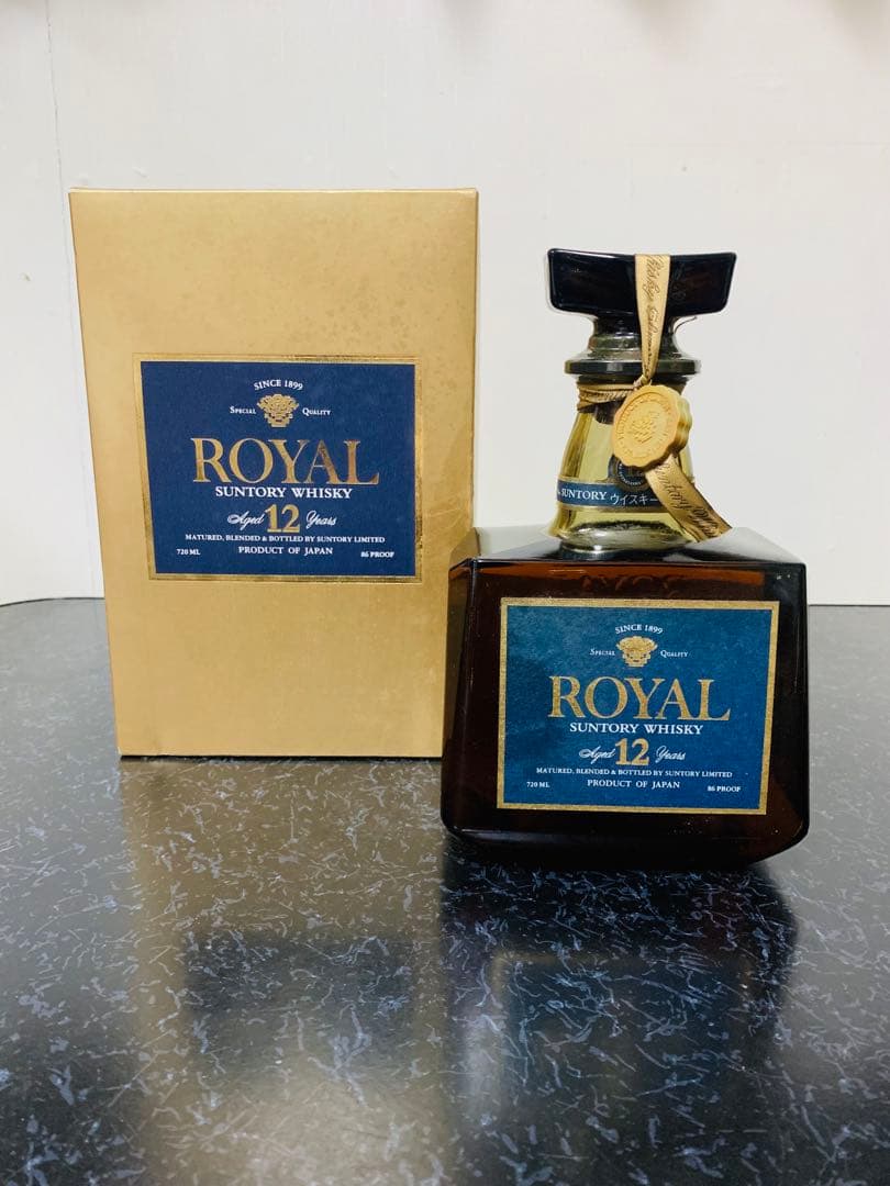 未開栓 SUNTORY  プレミアム12年 ブルーラベル 720ml