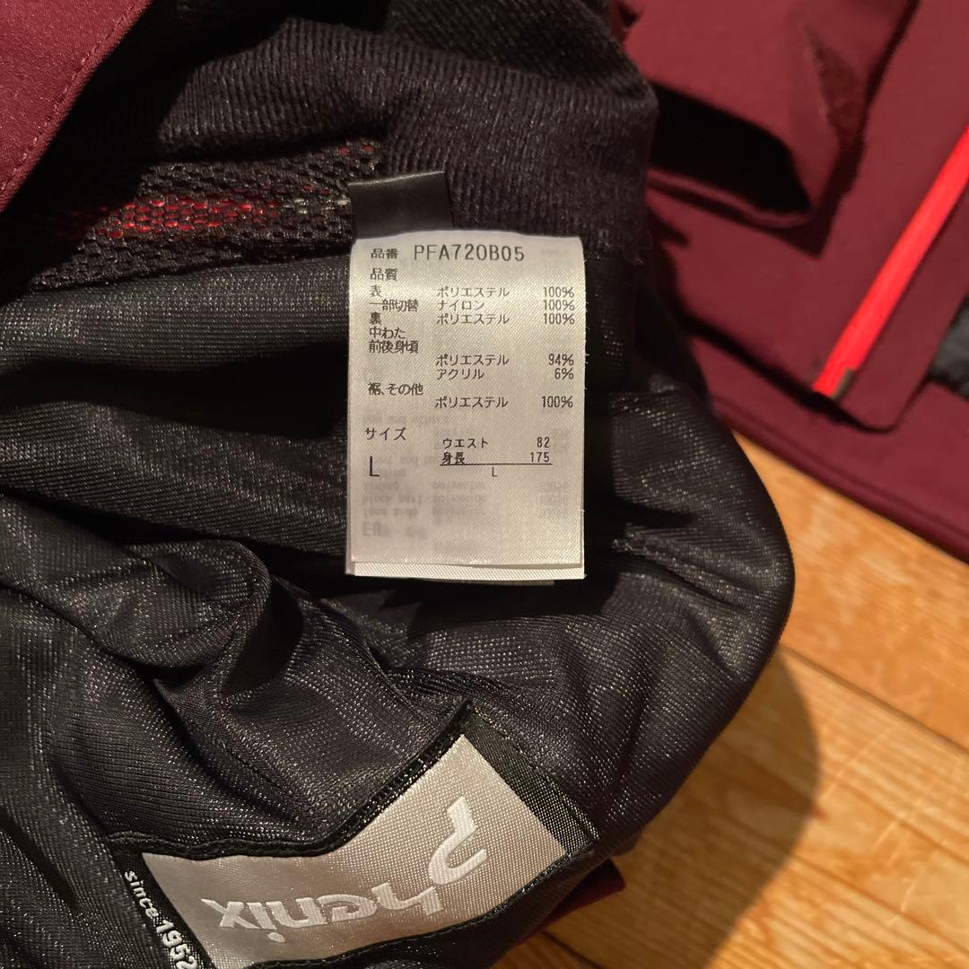 スキーウエアphoenix TEAM jacket &3-D pants