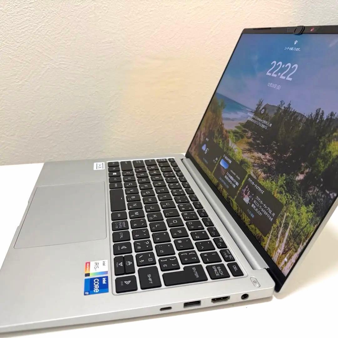 【美品】マウスコンピュータDAIV i7/Win11/Office搭載