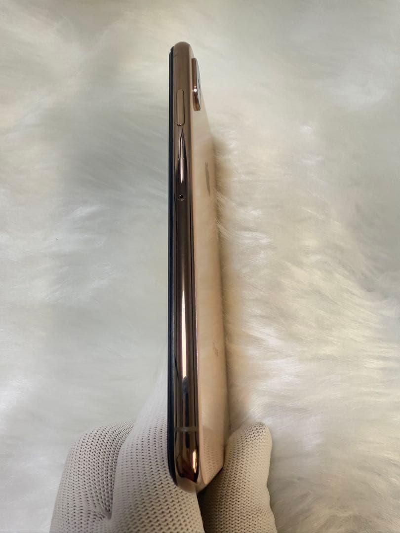 iPhone XS Max 256GB ゴールドSIMフリー バッテリー100％