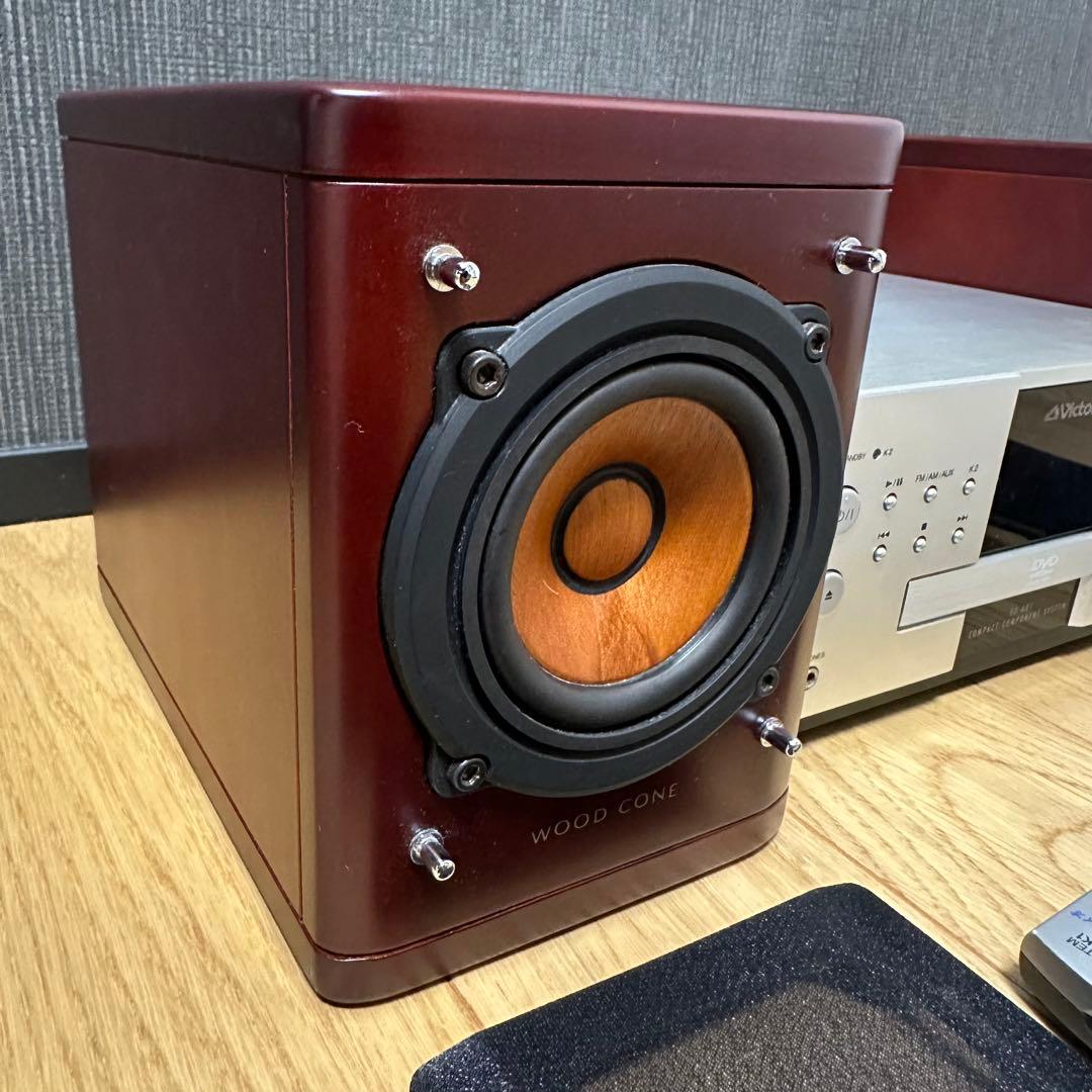 ✨セール品✨Victor EX-AK1 ウッドコーンコンポ K2搭載 ビクター