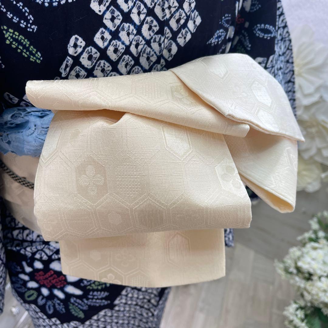 有松絞り浴衣★名古屋帯セット