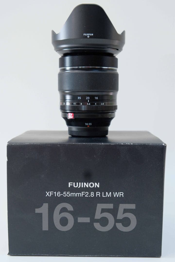 【美品】FUJIFILM XF16-55mmF2.8旧型★逆光強★プロテクター付