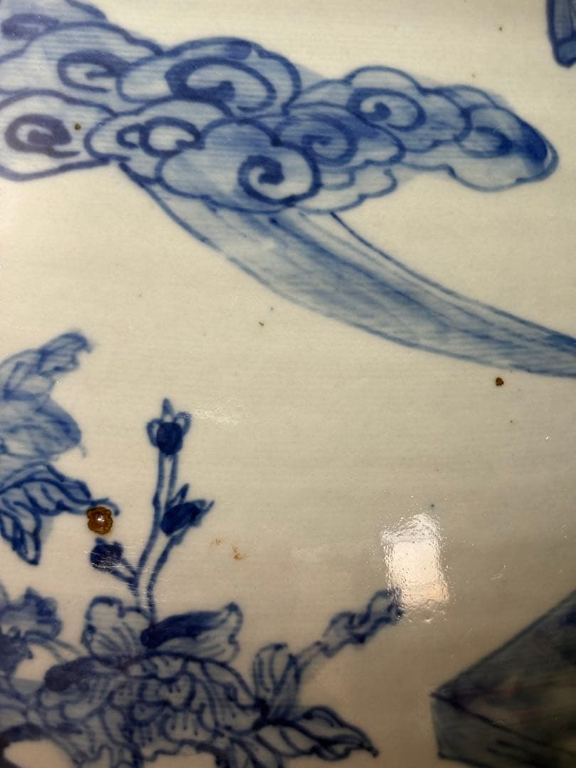 シカ壺　置物