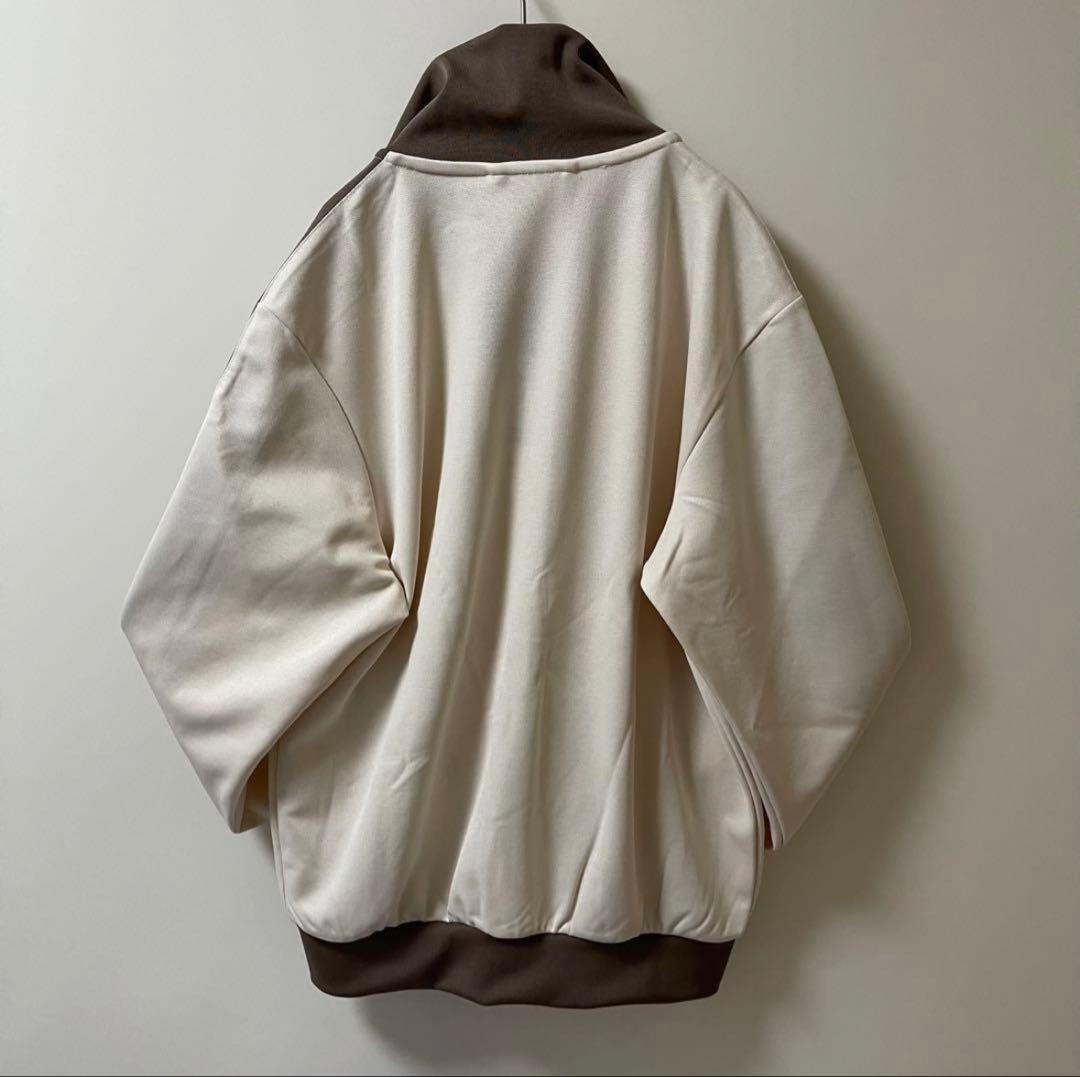 adidas ジャージ XL ホワイト/ブラウン 新品