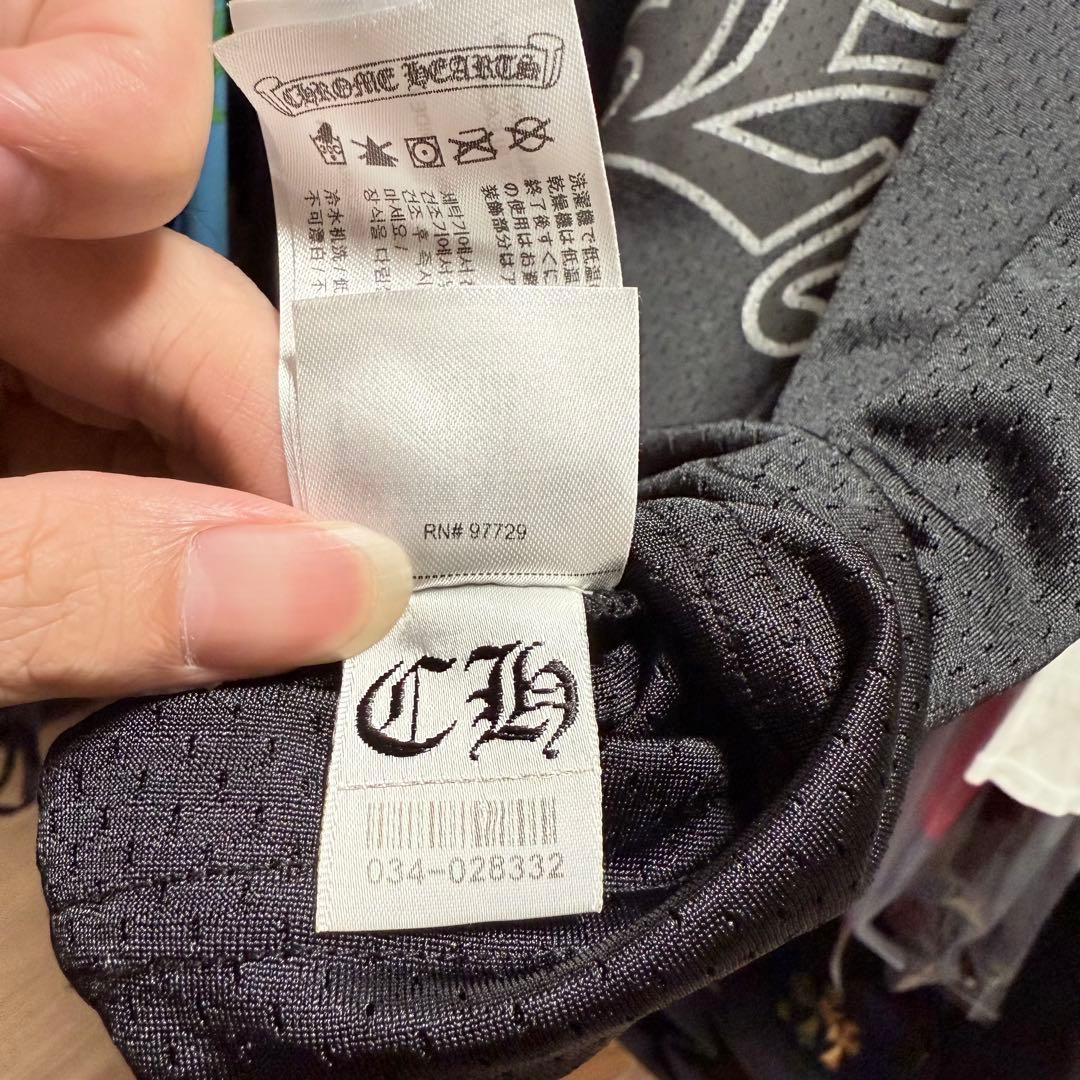 超レアークロムハーツ WARM UP JERSEY ロング M