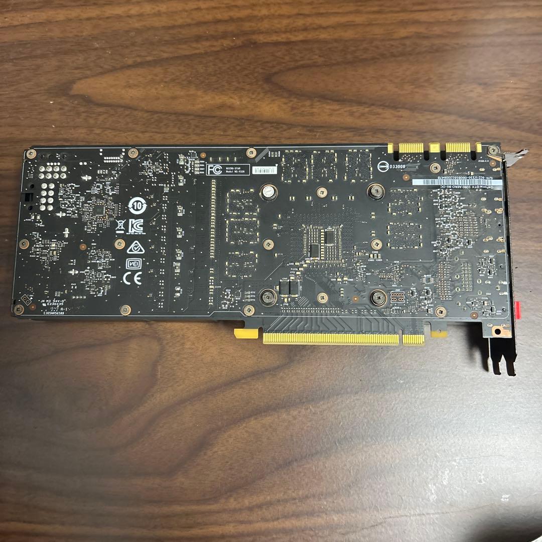 グラフィックボード・グラボ・ビデオカード MSI GeForce gtx 1080 Aero 8GB