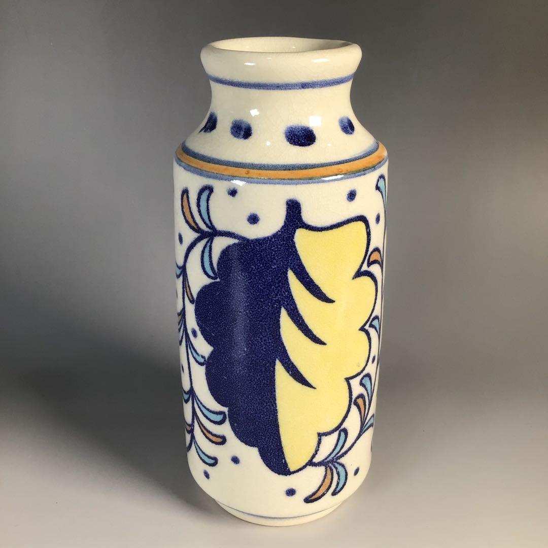 Ｍ６５６　皆具　『横田鳳山造』『オランダ写』『水指　建水　蓋置　杓立』　共箱