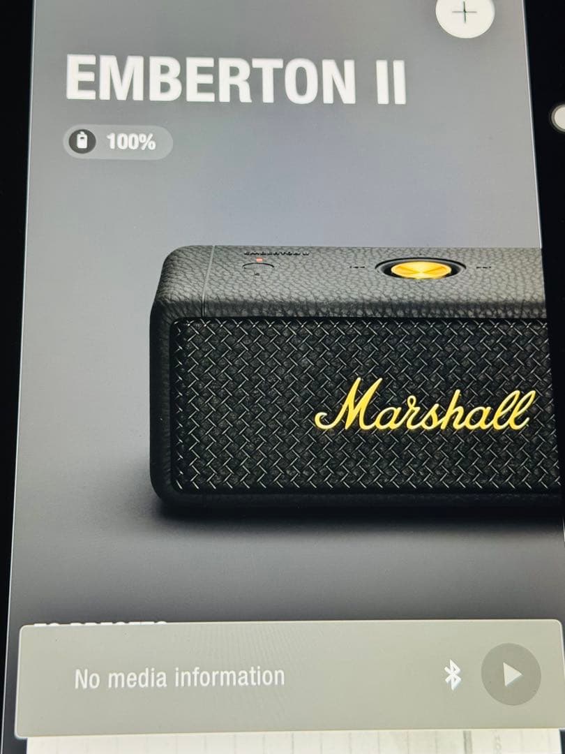美品　Marshall EMBERTON ii