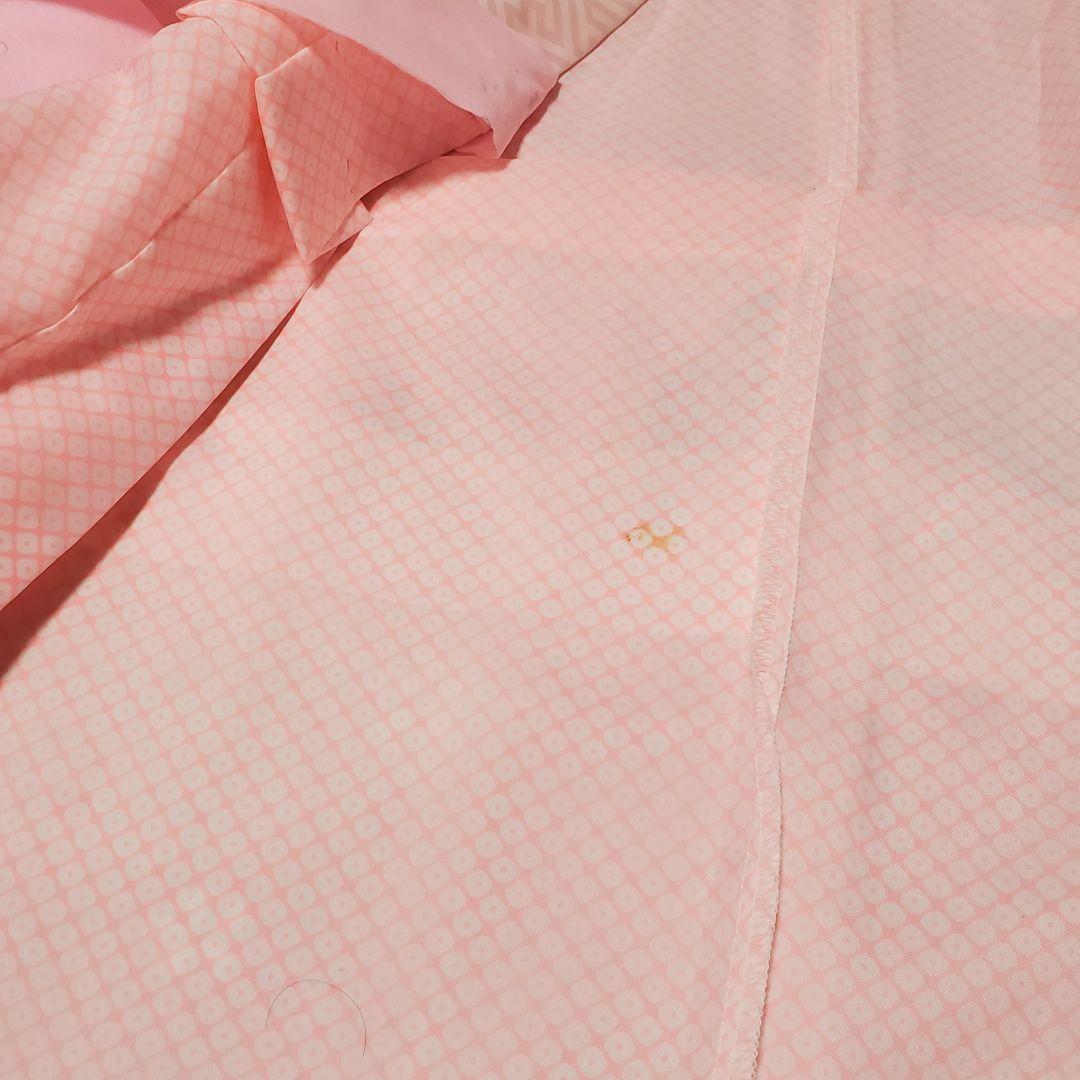 七五三 7歳 四つ身 正絹 子供 着物 作り帯 女の子長襦袢 フルセット