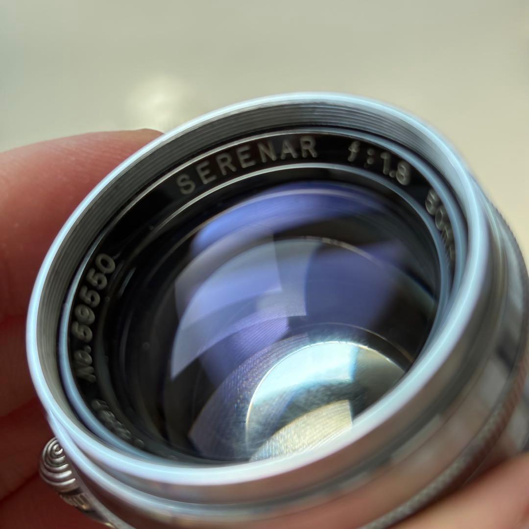 【試写済】Canon SERENAR 50mm F1.8 Lマウント