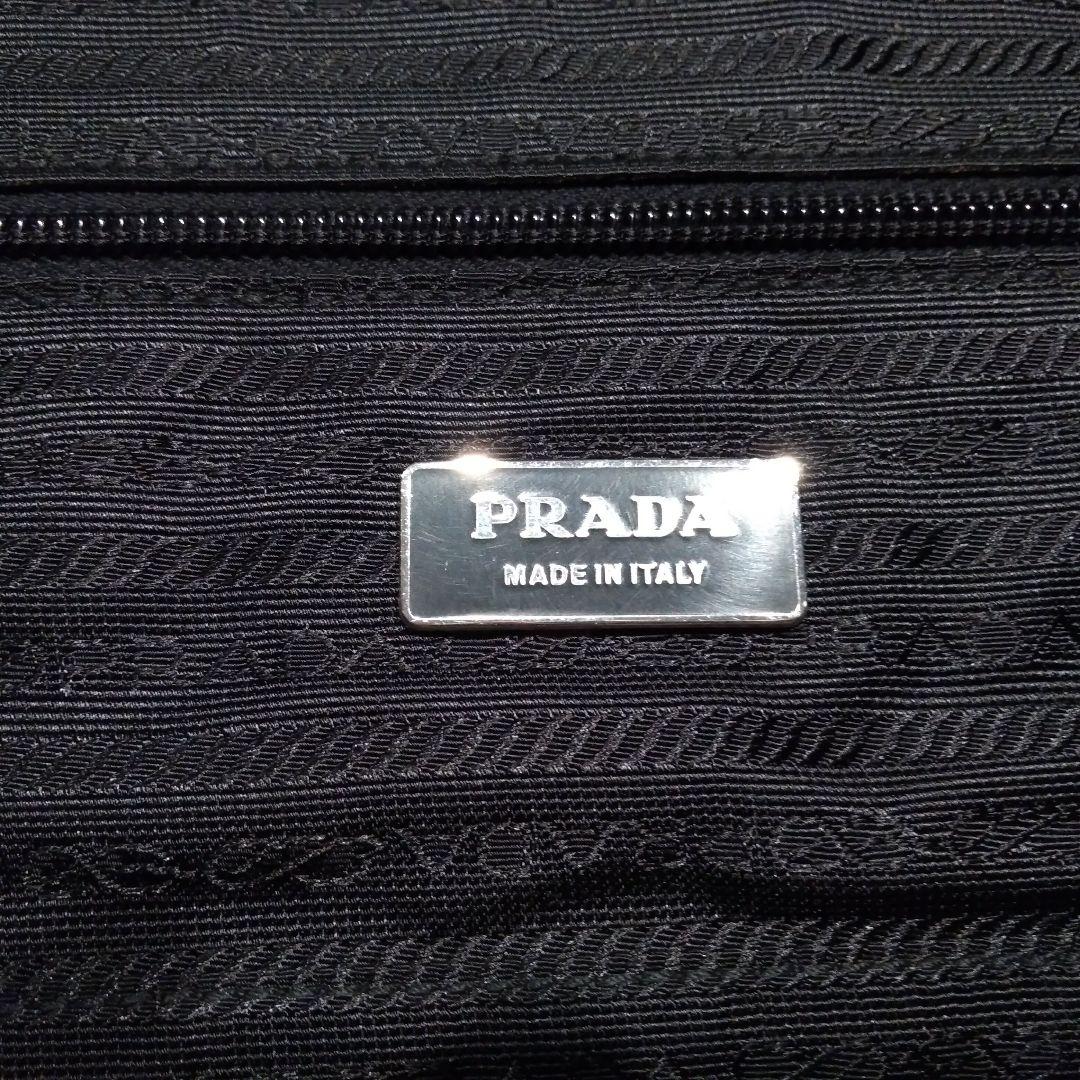 【希少】PRADA 本革サフィアーノレザーブリーフケース
