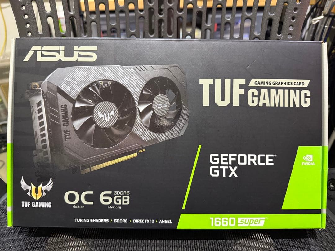 グラフィックボード・グラボ・ビデオカード ASUS NVIDIA GeForce GTX 1660 Super OC 6G