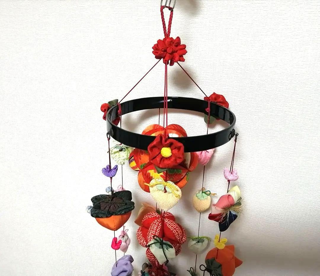 吊るし飾り✾吊るし雛✾ハンドメイド✾桃の節句✾着物リメイク✾正絹
