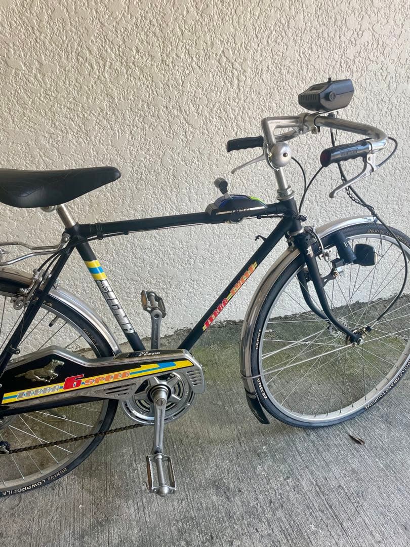 【週末値下げ】ヴィンテージ　昭和　ゼブラ　スーパーカー自転車　レトロ　26インチ