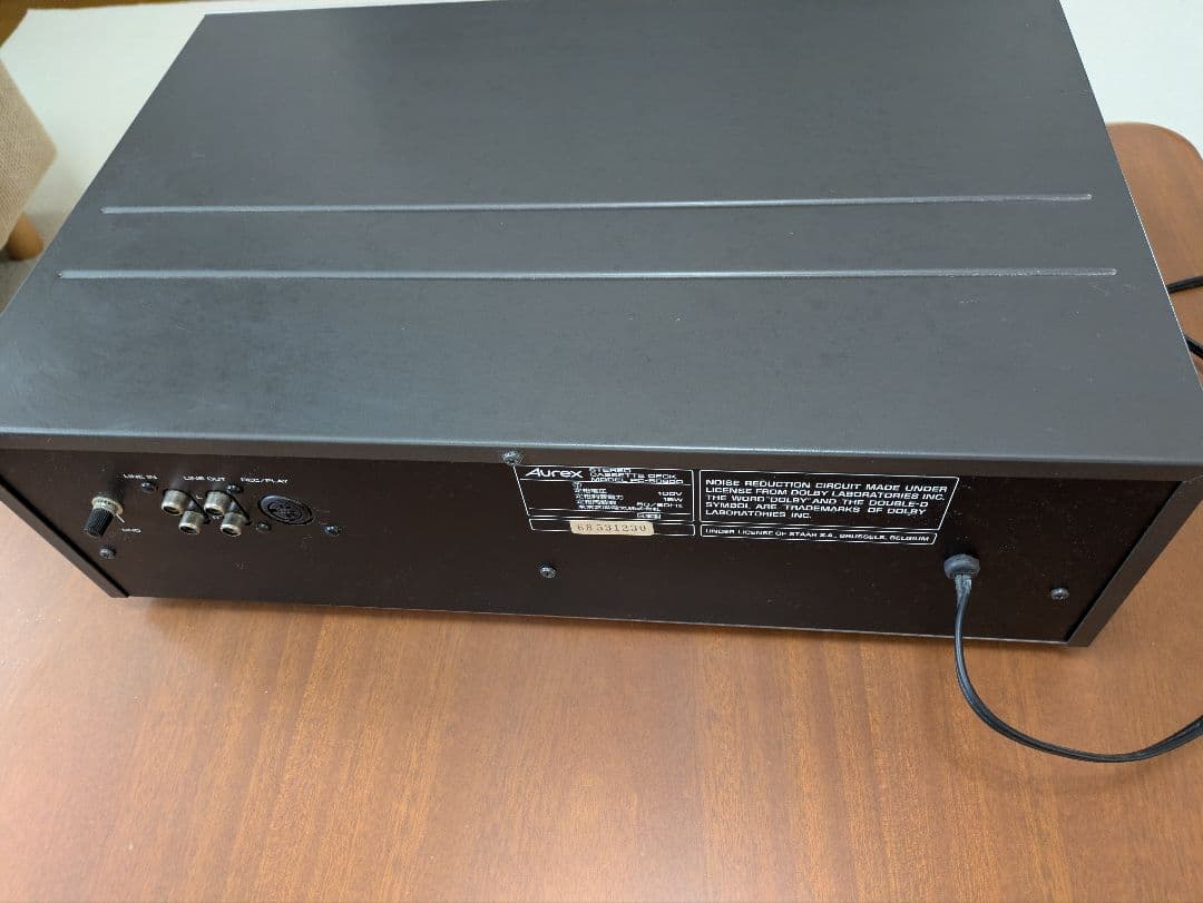 東芝AurexチューナーST320とアンプSB320