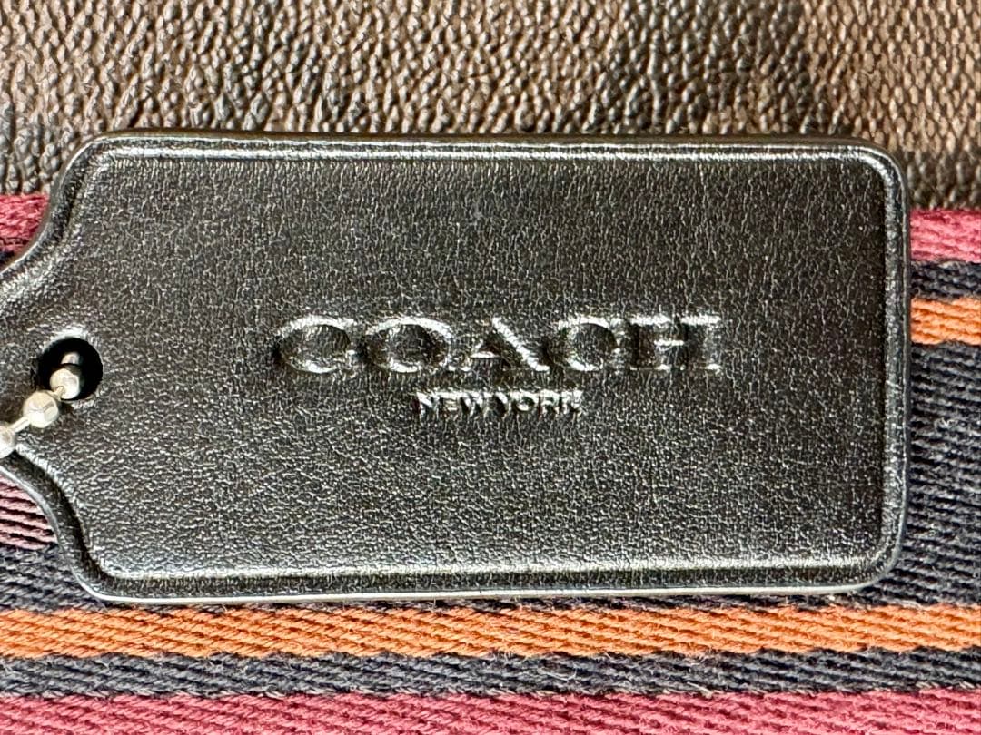 ☆コーチ スミス トート・シグネチャー キャンバス 保管品☆