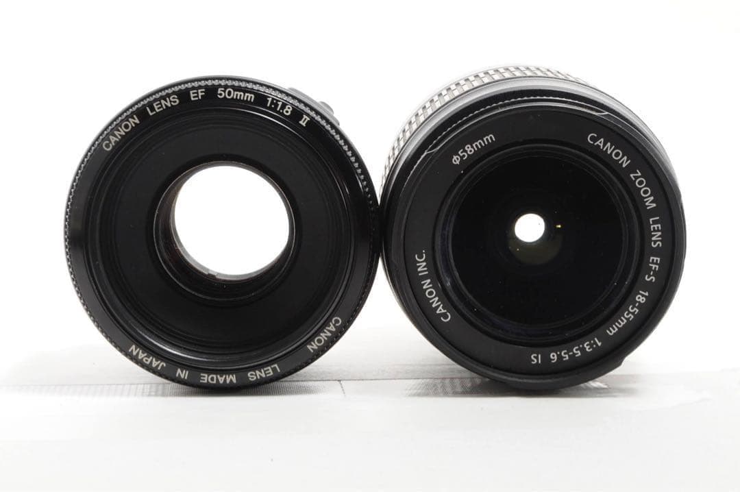 神レンズ付❤️Canon Kiss X4❤️スマホ転送　一眼レフカメラ　希少セット