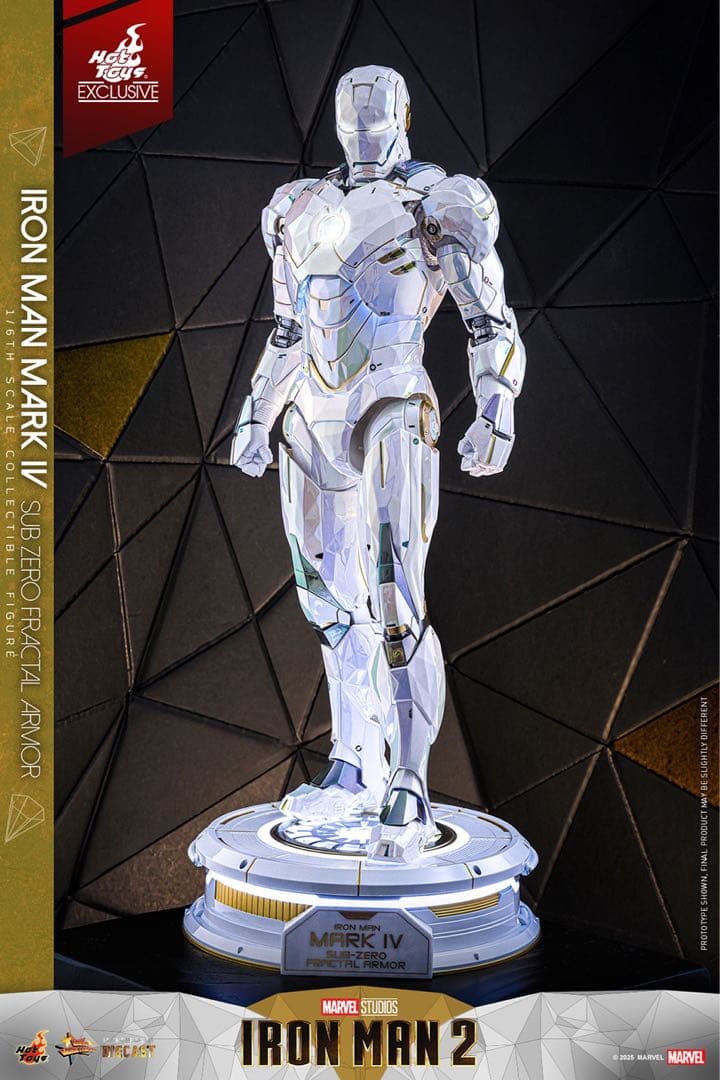 ホットトイズ　アイアンマン　マーク4　サブゼロフラクタルアーマー