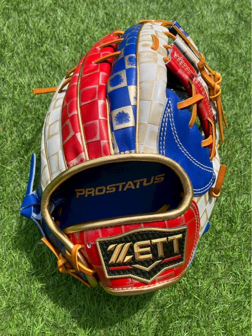 【2024超限定モデル】ゼット プロステイタス 軟式 グローブ 源田モデル