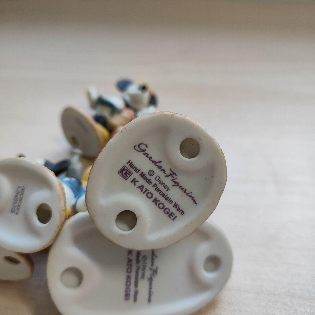 加藤工芸　ディズニー　箱庭　フィギュア　置物　ミッキー　ミニー　ドナルド