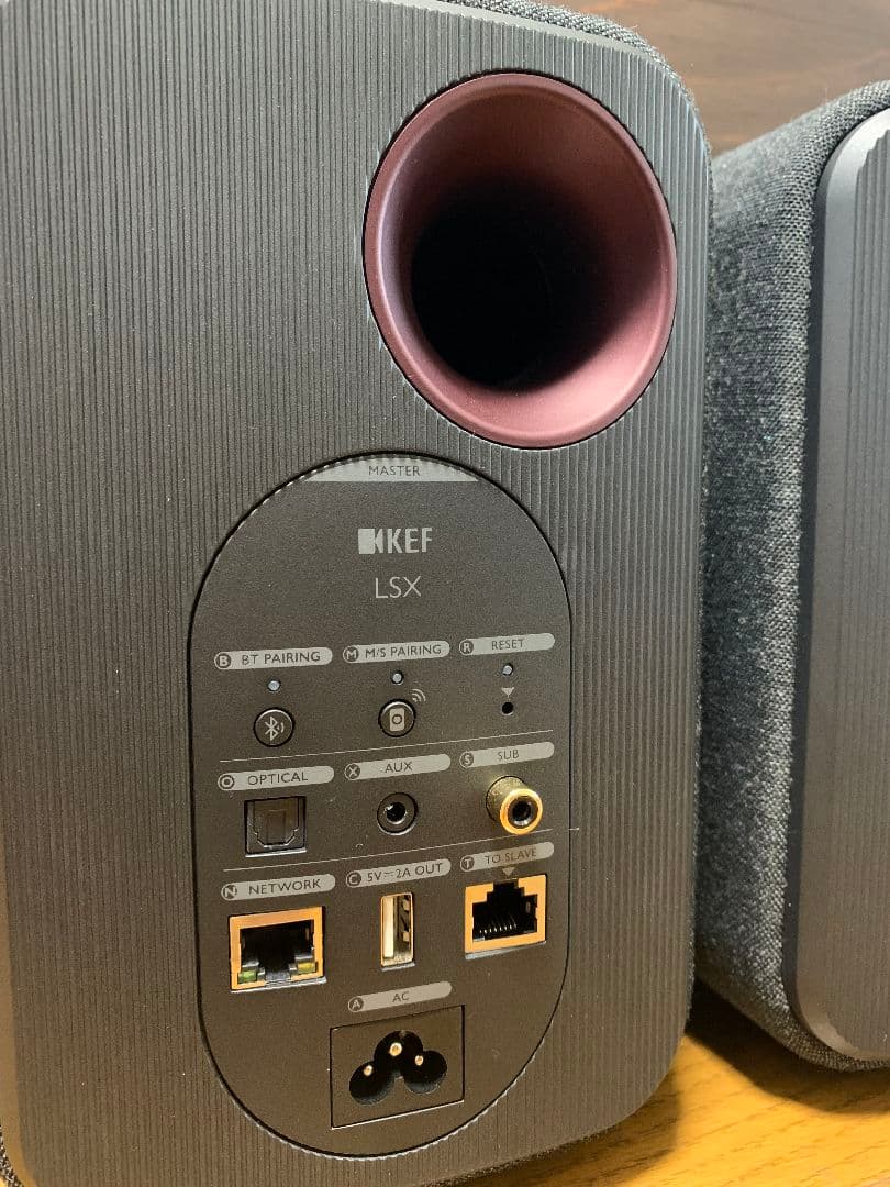KEF LSX ワイヤレスHiFiスピーカー かなりの美品 元箱付
