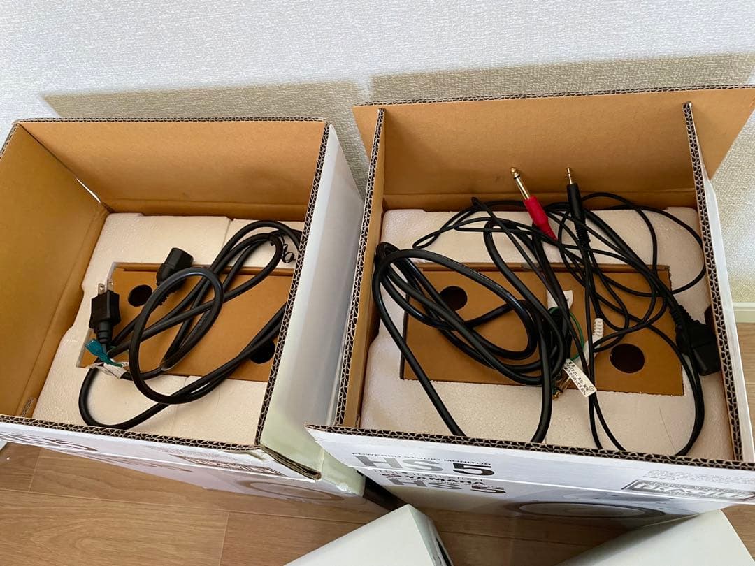 YAMAHA HS5 W ペア 2つセット 箱・梱包材付き