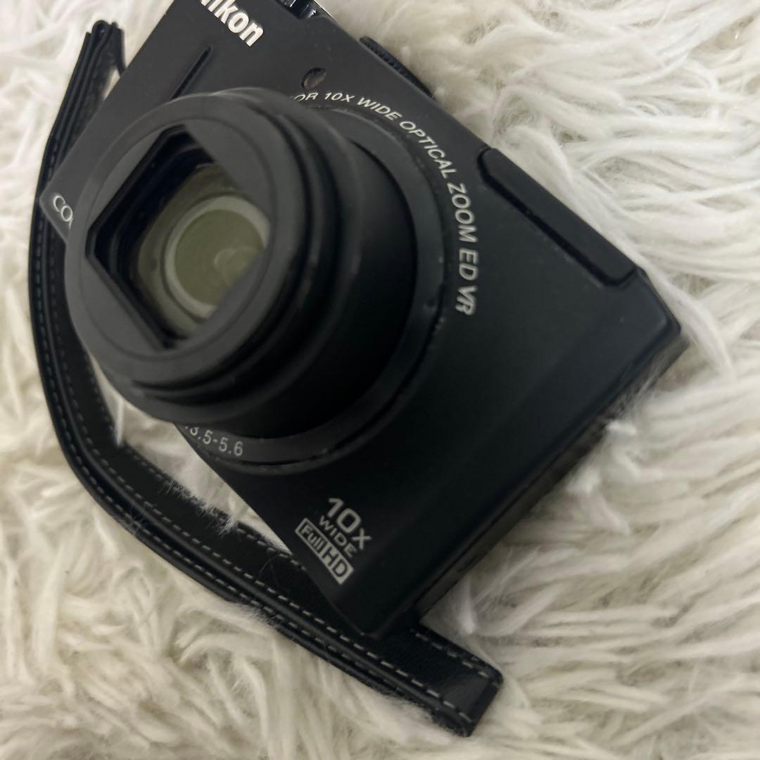 【一部訳あり】Nikon COOLPIX S8100 ブラック　動作確認済み