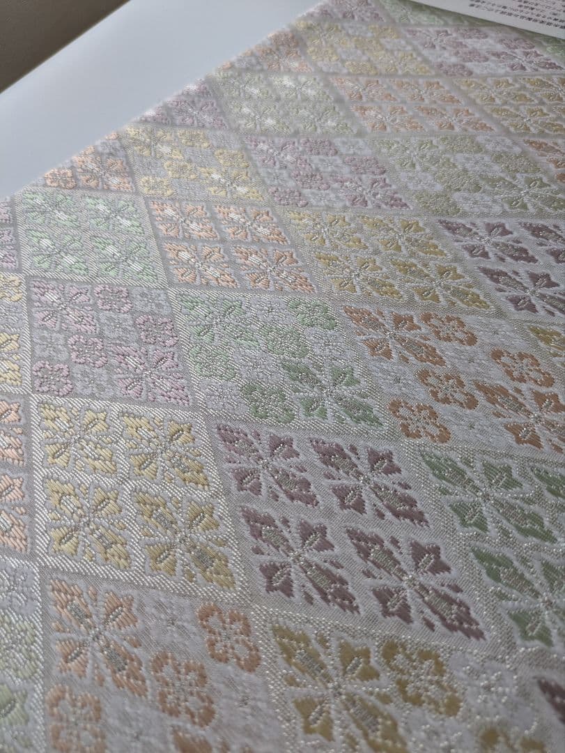 花*椿様 正絹西陣織佐々木織物花菱フォーマル袋帯