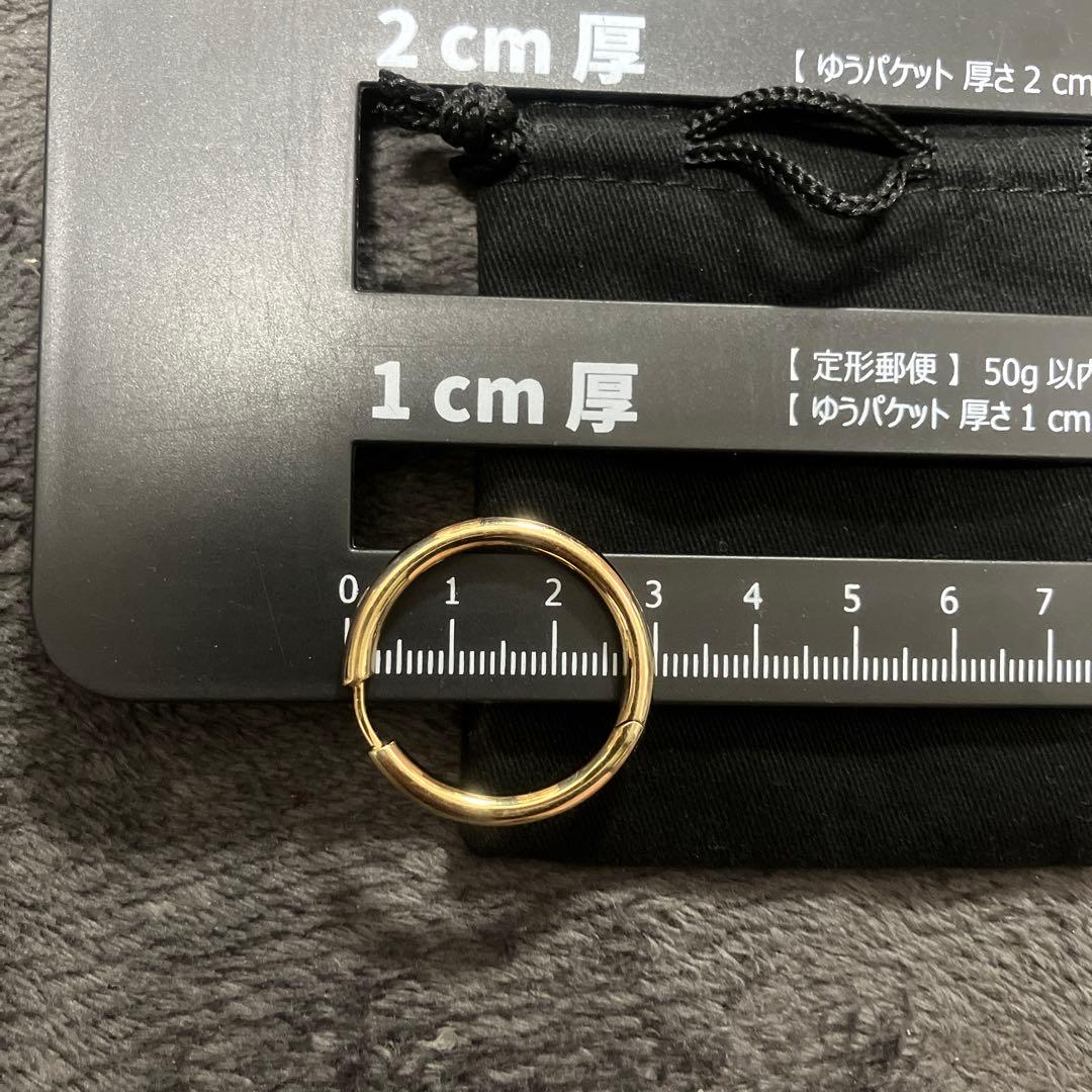 トムウッド　classic hoop large gold ピアス　金