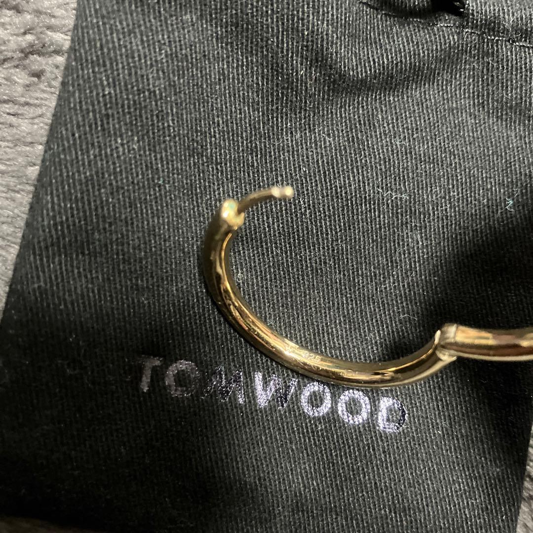 トムウッド　classic hoop large gold ピアス　金