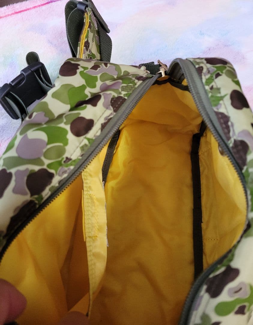 ほぼ未使用‼️PORTER JOEPORTER 迷彩 ボディバッグ スヌーピー