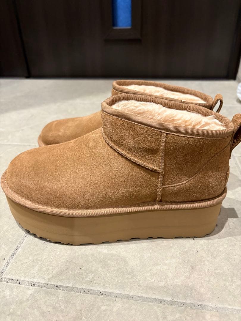 美品　UGG厚底ブーツ　チェスナット　ビューティー&ユースユナイテッドアローズ8
