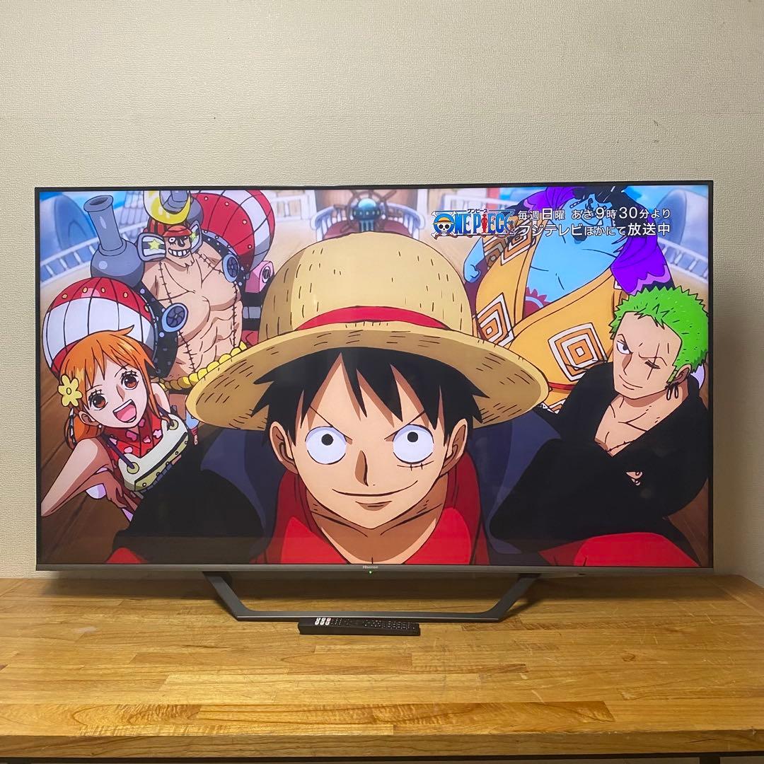 ハイセンス 65V型 4K液晶テレビ 65U7FG スマートテレビ 動画アプリ○