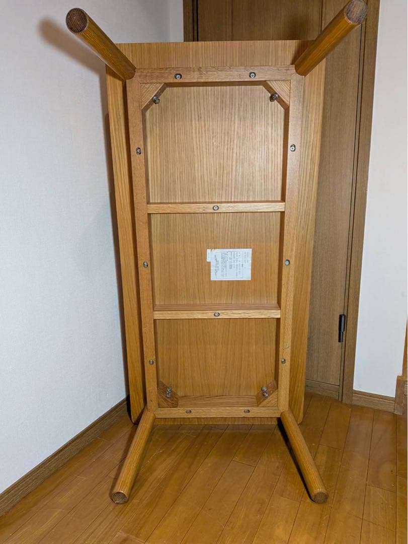 ■送料込■無印良品 MUJI ローテーブル オーク材 木製家具 デスク 120