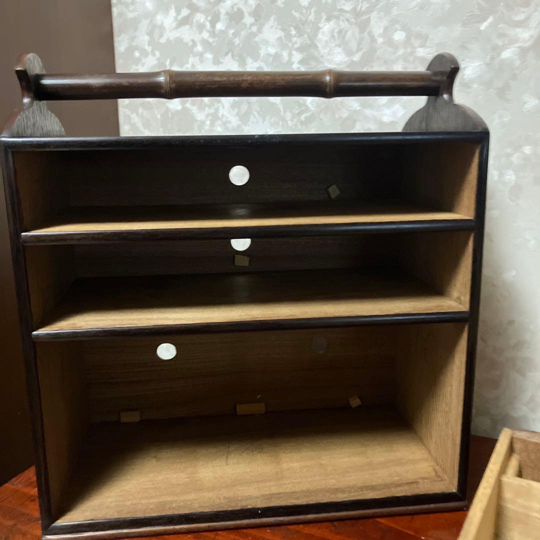 時代物の無精箱（ぶしょうばこ）